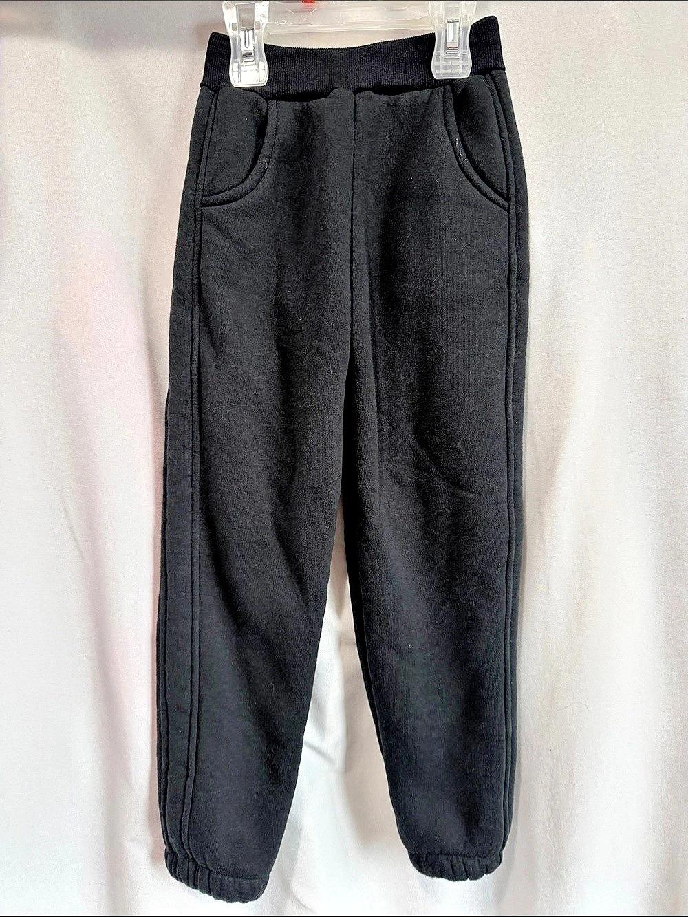 Boys Girls' Pull On Sherpa Fleece Lined Winter Warm Sweatpant Jogger Pant